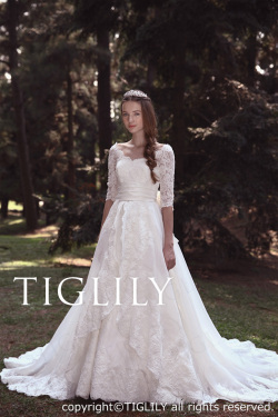 TIGLILY　ホワイトドレス　w2014
