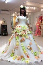 オリーヌ Orinu】ウェディングドレス＿ウエディングドレス＿2way